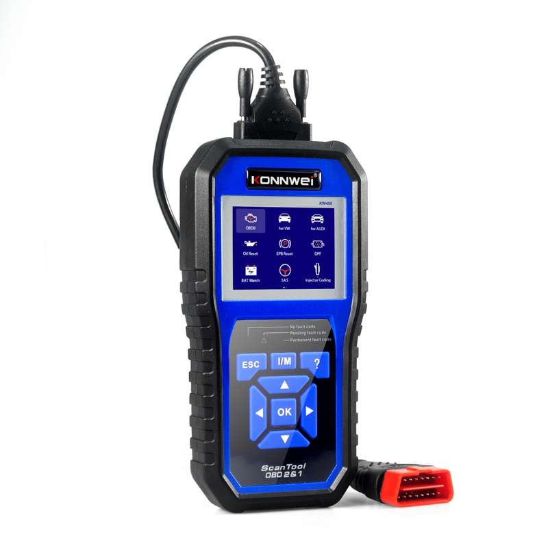 KONNWEI KW450 Car 2.8 inch TFT Color Screen Battery Tester Support 2 Languages / System XP WIN7 WIN