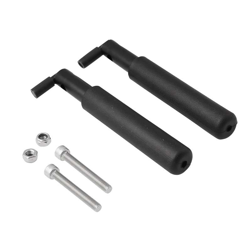 2PCS Car Foot Pegs Rests Pedal Foot Rest Kick Panel for Jeep Wrangler JK JKU JL 2007-2018