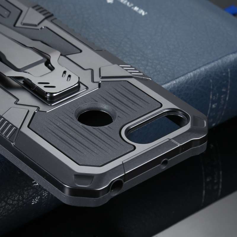 For Xiaomi Redmi 6 Armor Warrior Shockproof PC + TPU Protective Case(Black)