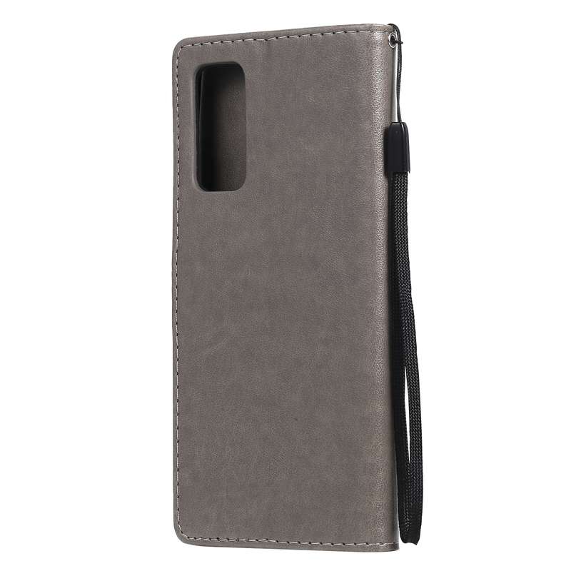 For Samsung Galaxy S20 FE Cat Bee Embossing Pattern Shockproof Horizontal Flip Leather Case with Hol