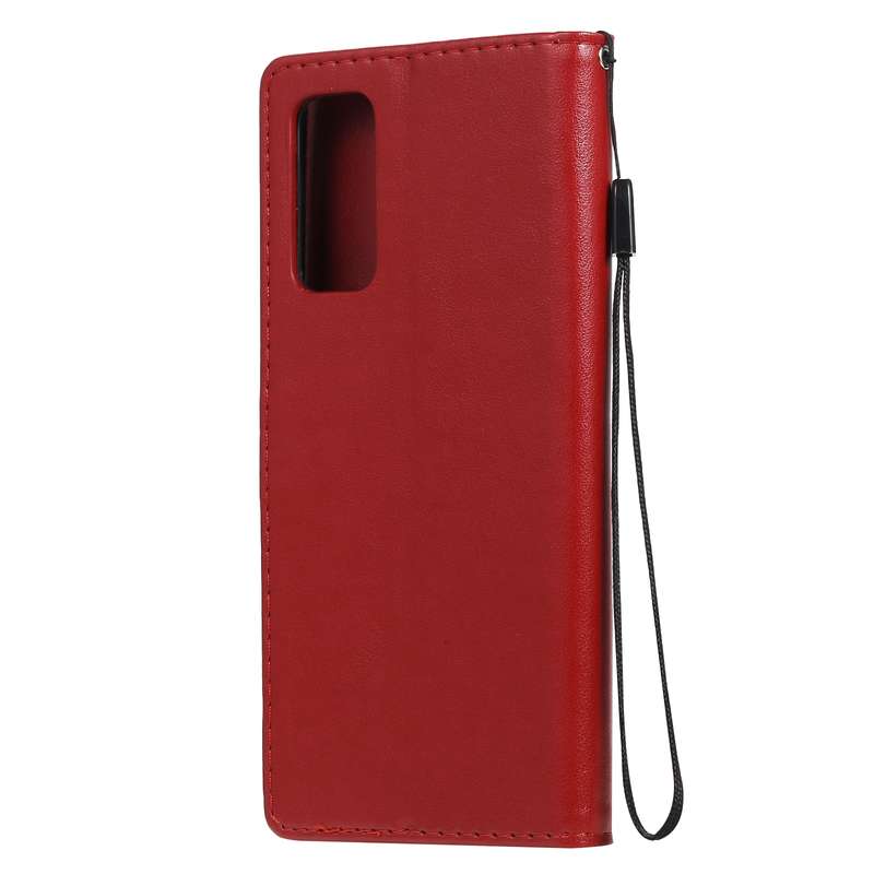 For Samsung Galaxy S20 FE Cat Bee Embossing Pattern Shockproof Horizontal Flip Leather Case with Hol