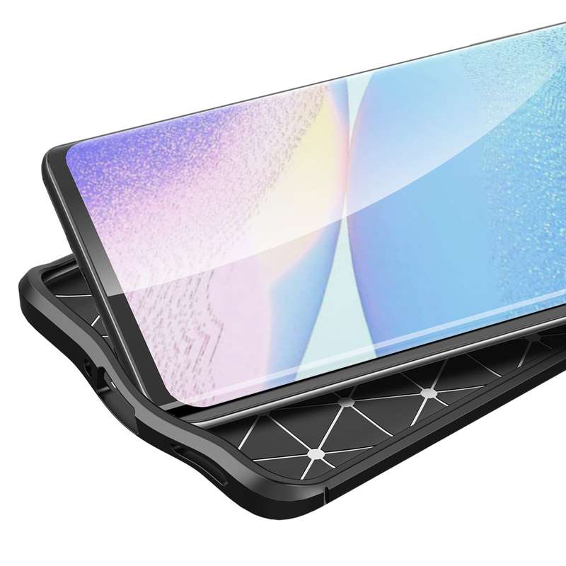 For OPPO Reno5 Pro 5G Litchi Texture TPU Shockproof Case(Black)