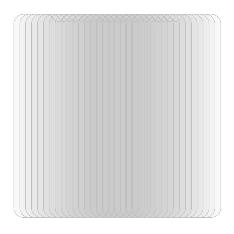 For Blackview A60 Pro 50 PCS 0.26mm 9H 2.5D Tempered Glass Film