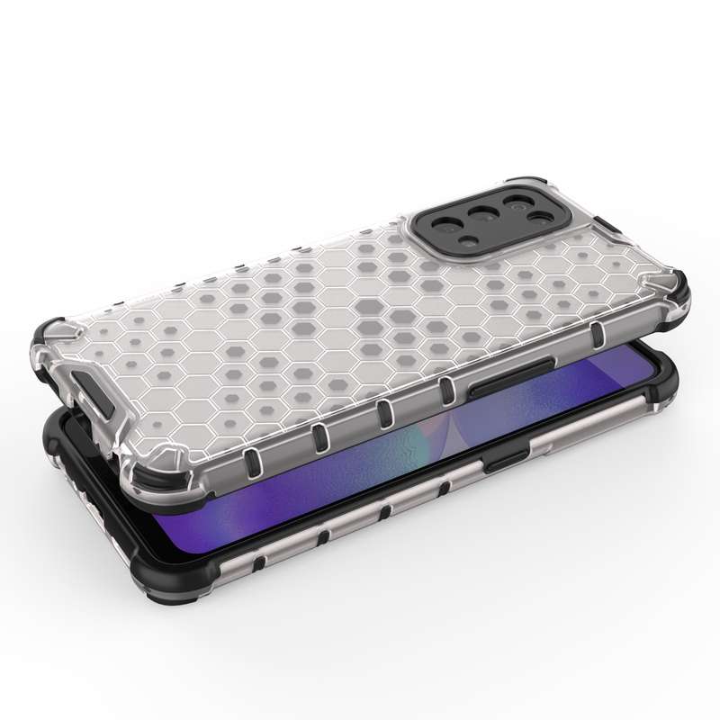 For Oppo Reno5 5G Shockproof Honeycomb PC + TPU Case(Green)