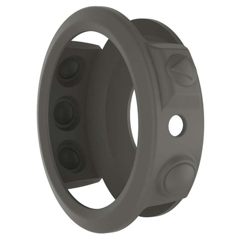 For Garmin Fenix 5X Solid Color Silicone Watch Protective Case(Black)