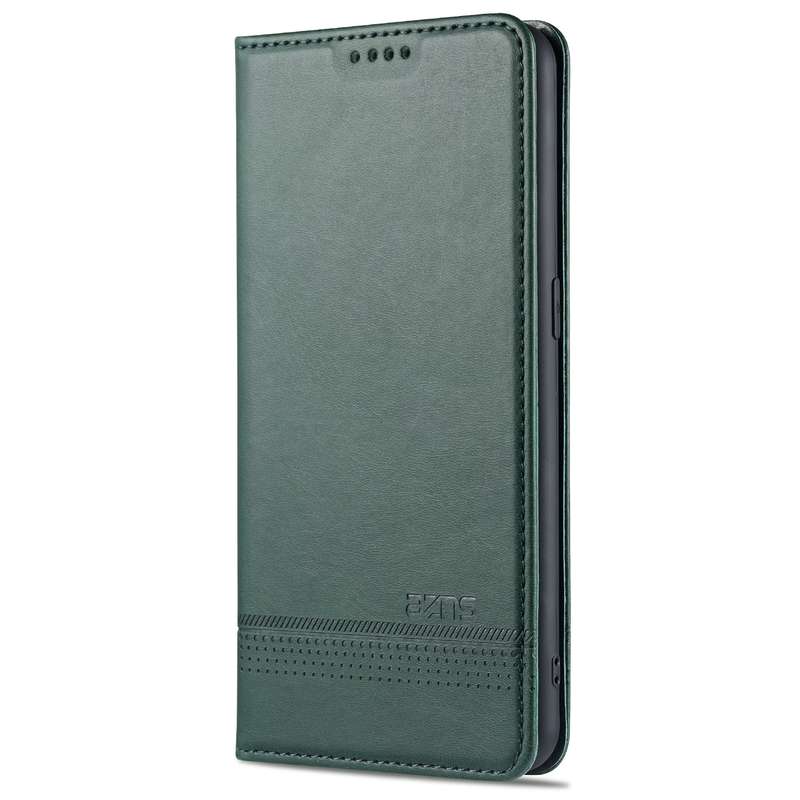 For Oppo Reno5 5G AZNS Magnetic Calf Texture Horizontal Flip Leather Case with Card Slots & Holder &