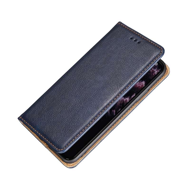 For iPhone 6 / 6s PU + TPU Gloss Oil Solid Color Magnetic Horizontal Flip Leather Case with Holder &