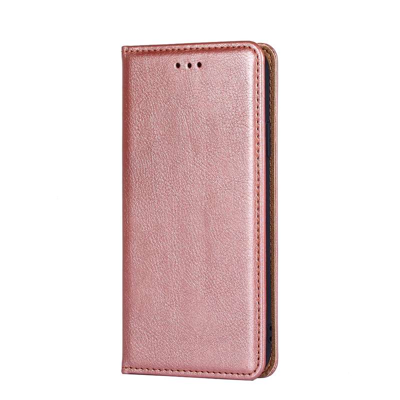 For Samsung Galaxy A10 PU + TPU Gloss Oil Solid Color Magnetic Horizontal Flip Leather Case with Hol