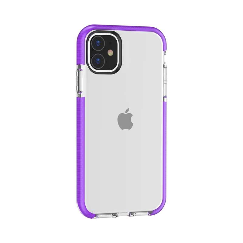 For iPhone 11 Highly Transparent Soft TPU Case(Black)