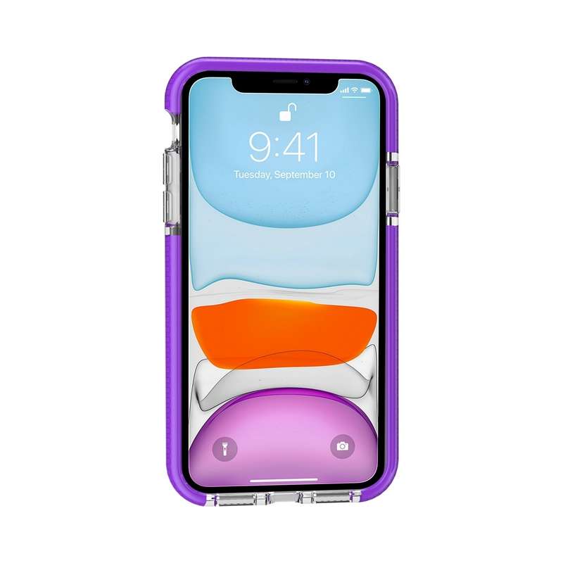 For iPhone 11 Highly Transparent Soft TPU Case(Black)