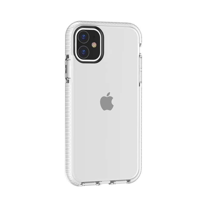 For iPhone 11 Highly Transparent Soft TPU Case(Black)