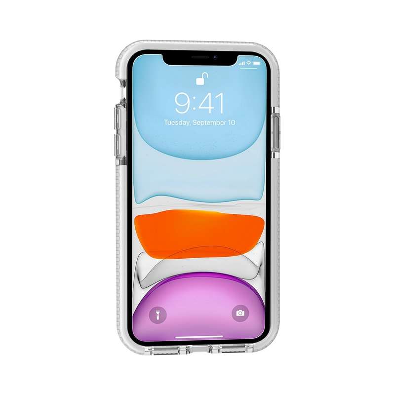 For iPhone 11 Highly Transparent Soft TPU Case(Black)