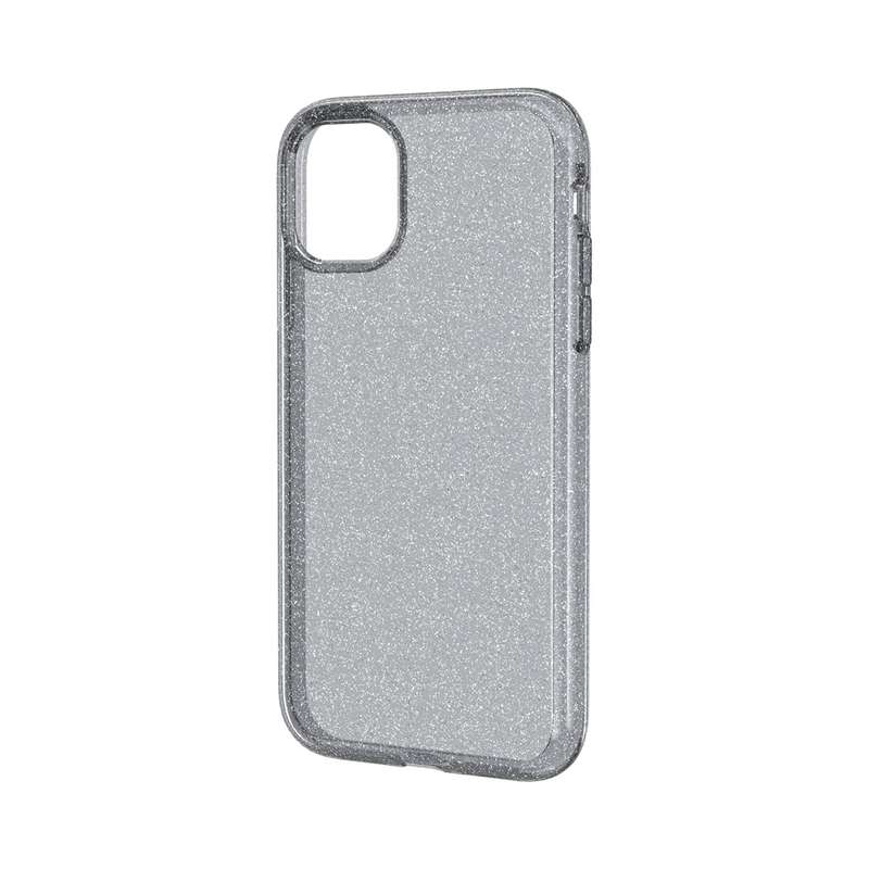 For iPhone 11 Pro Max Shockproof Terminator Style Glitter Powder Protective Case(Pink)