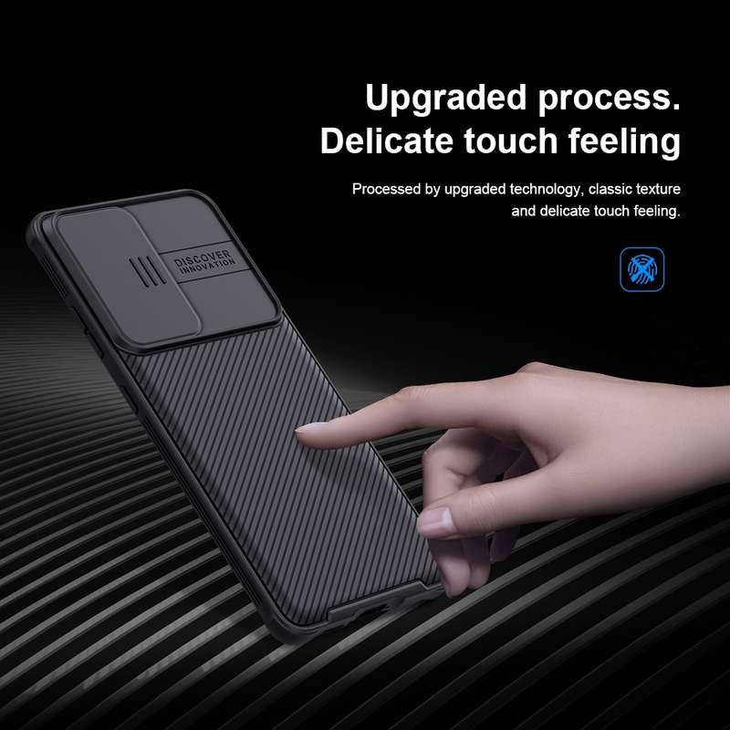 For Samsung Galaxy S21 Ultra 5G NILLKIN Black Mirror Pro Series Camshield Full Coverage Dust-proof S