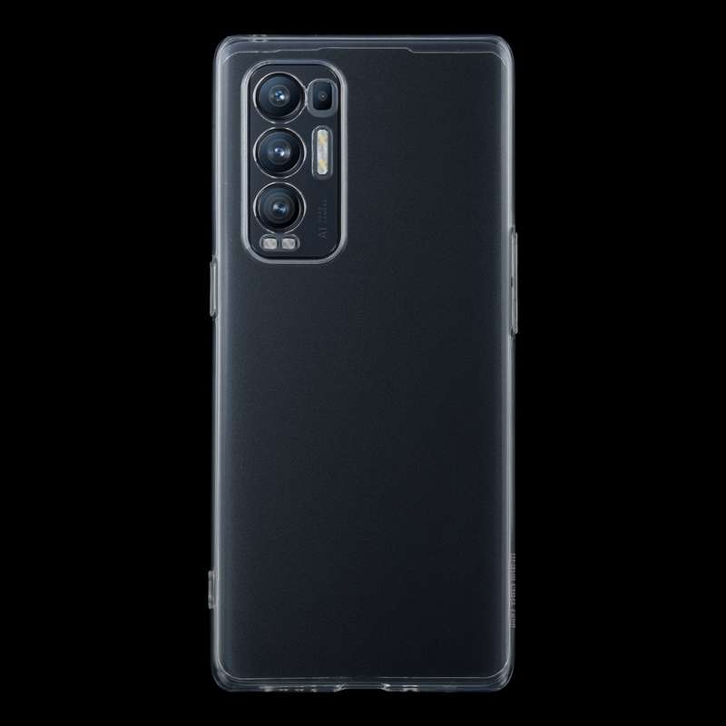 For OPPO Reno5 Pro+ 0.75mm Ultra-thin Transparent TPU Soft Protective Case