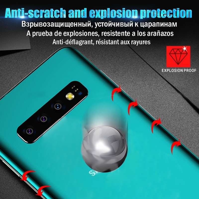 For Samsung Galaxy S21 5G Full Screen Protector Explosion-proof Rear Hydrogel Film
