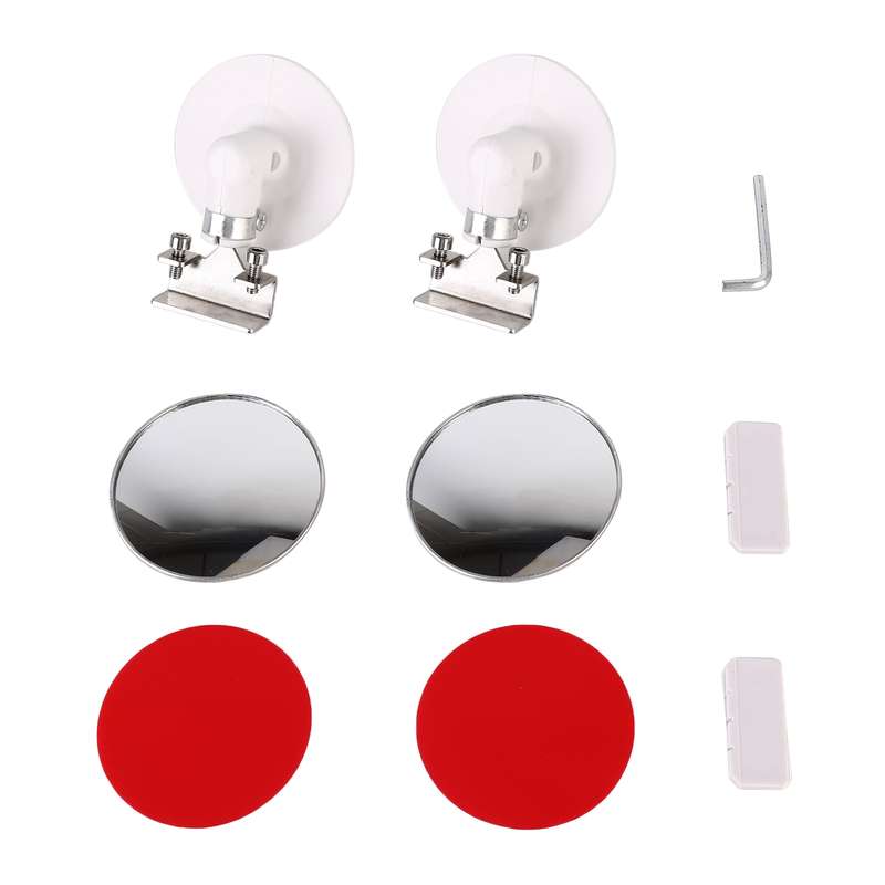 2 PCS Car Multi-functional Blind Spot Side Assistant Mirror, Size:75mm
