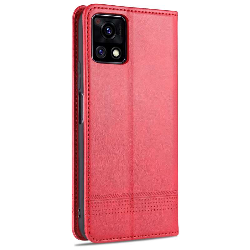 For vivo Y52s AZNS Magnetic Calf Texture Horizontal Flip Leather Case with Card Slots & Holder & Wal