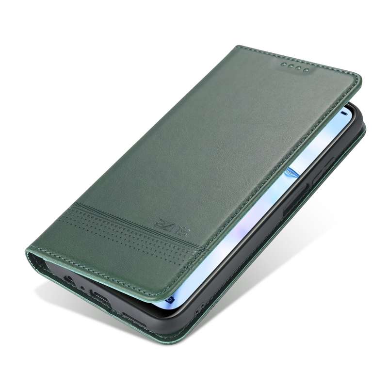 For vivo Y52s AZNS Magnetic Calf Texture Horizontal Flip Leather Case with Card Slots & Holder & Wal