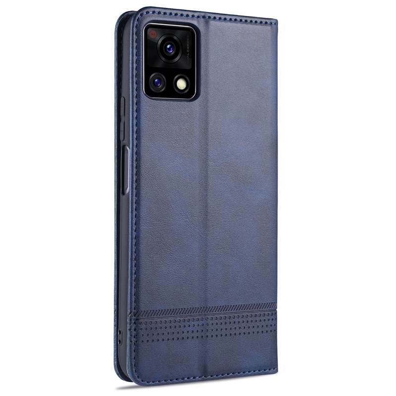 For vivo Y52s AZNS Magnetic Calf Texture Horizontal Flip Leather Case with Card Slots & Holder & Wal