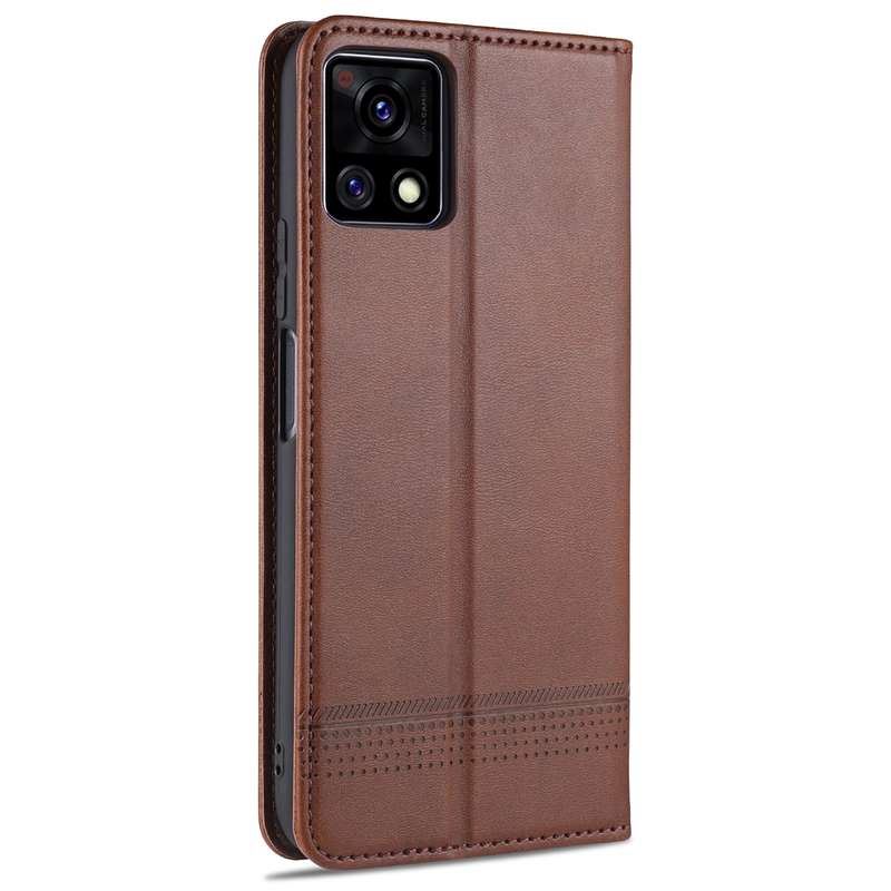 For vivo Y52s AZNS Magnetic Calf Texture Horizontal Flip Leather Case with Card Slots & Holder & Wal