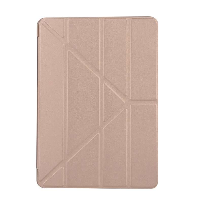 For iPad 10.2 2021 / 2020 / 2019 TPU Horizontal Deformation Flip Leather Case with Holder(Red)