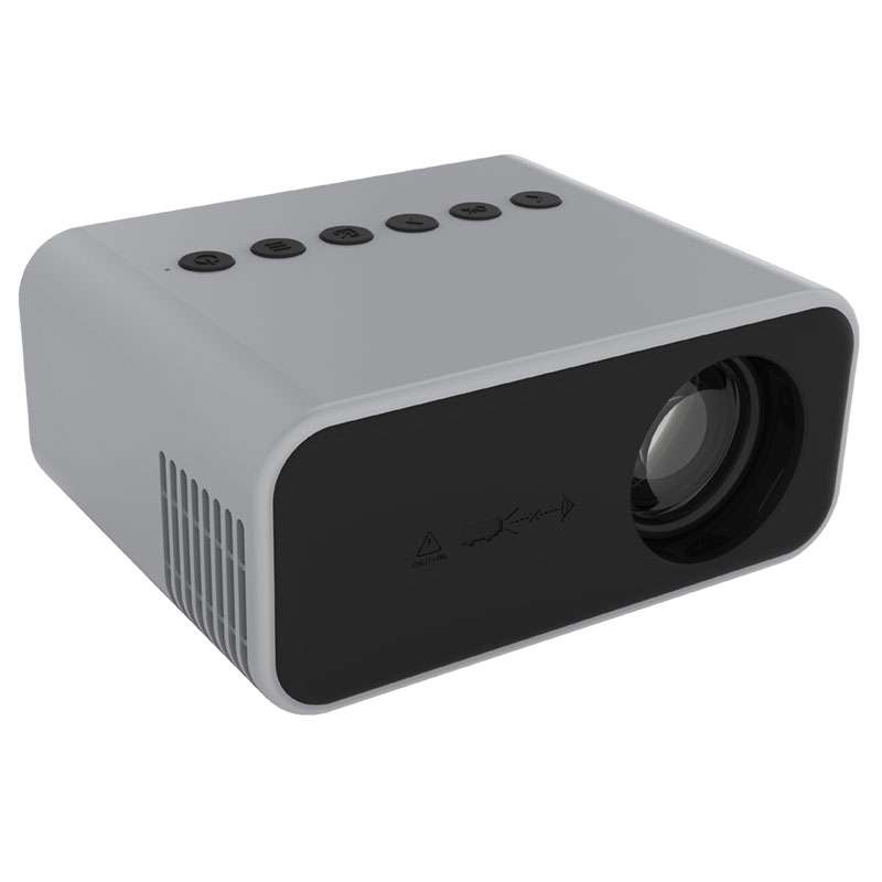 T500 1920x1080P 80 Lumens Portable Mini Home Theater LED HD Digital Projector Without Remote Control