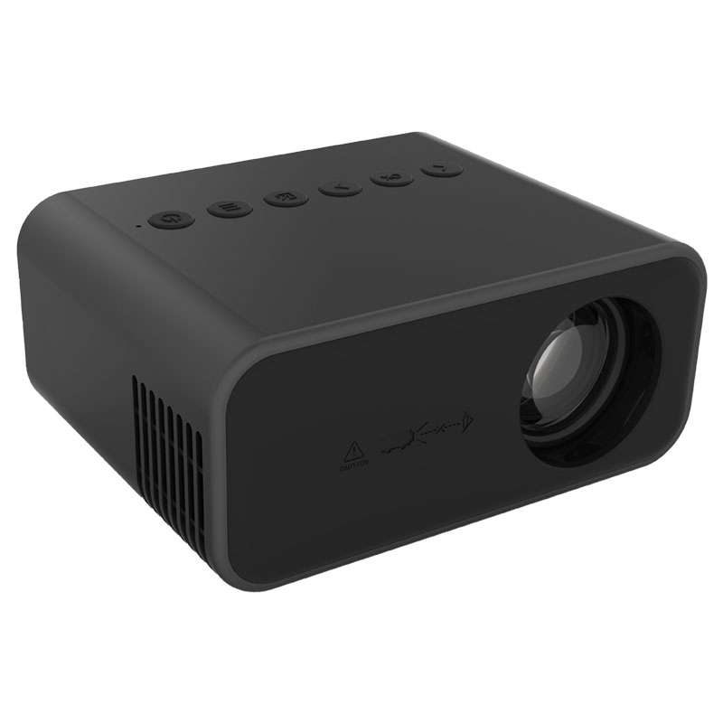 T500 1920x1080P 80 Lumens Portable Mini Home Theater LED HD Digital Projector Without Remote Control