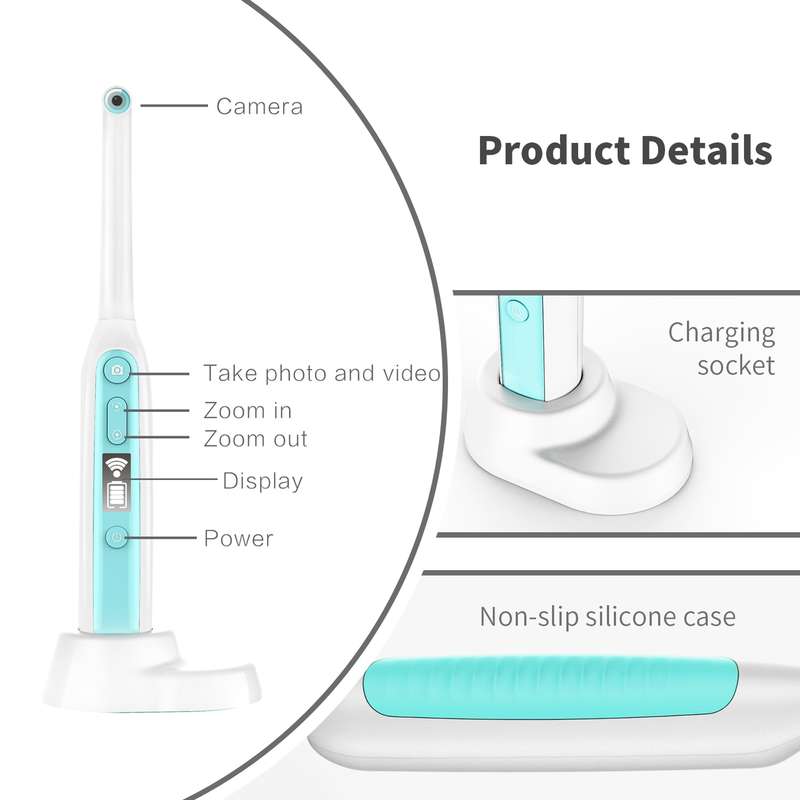 inskam401 1080P Household Visual WiFi HD Intraoral Camera Endoscope