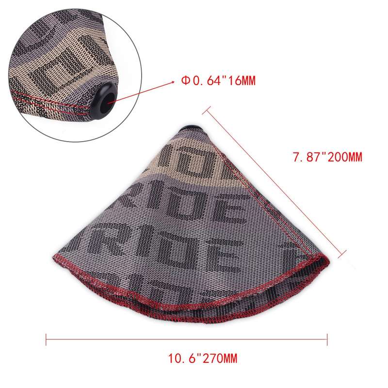 Car Universal Modification Shift Knob Dustproof Cover(Dark Grey)