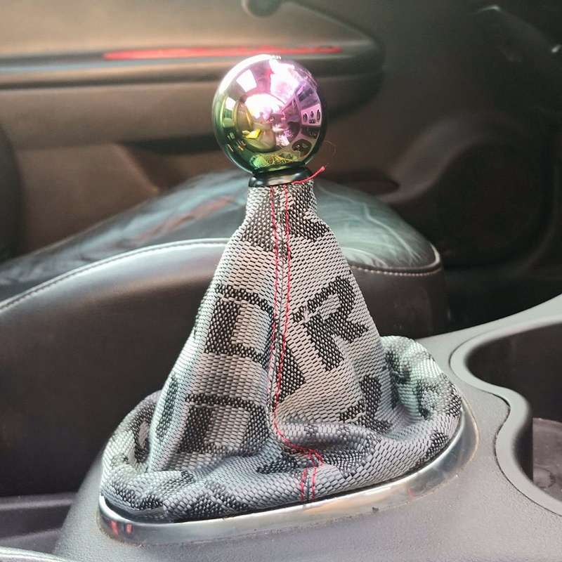 Car Universal Modification Shift Knob Dustproof Cover(Dark Grey)