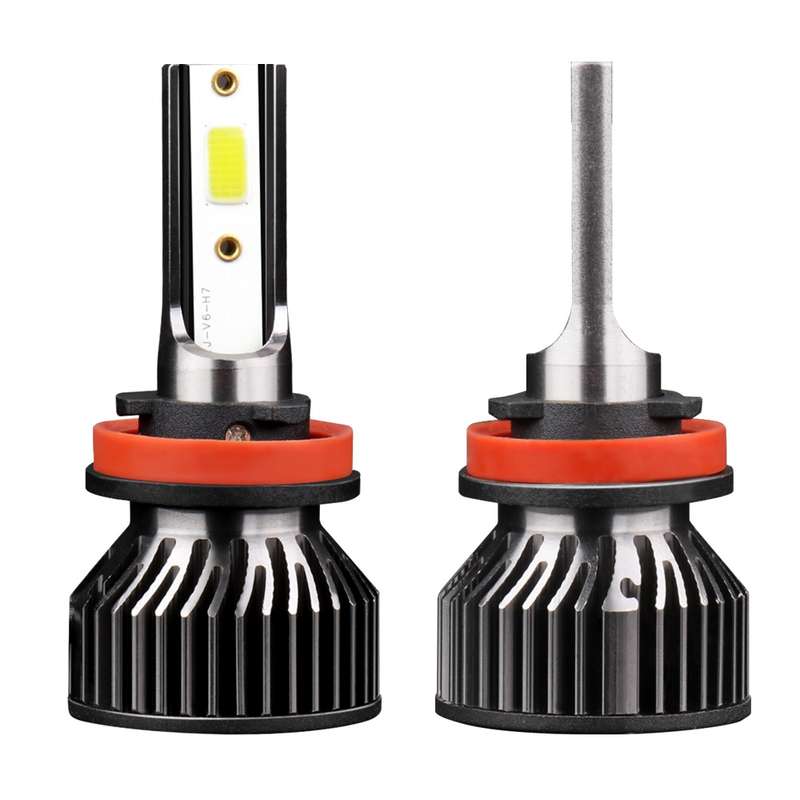 F2 H8 / H9 / H11 2 PCS DC9-36V / 25W / 6000K / 2500LM IP68 Waterproof Car LED Headlight(Cold White L