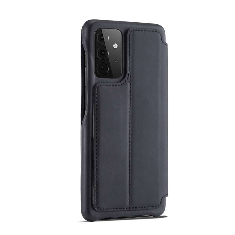 For Samsung Galaxy A52 5G / 4G LC.IMEEKE Hon Ancient Series Horizontal Flip Leather Case with Holder