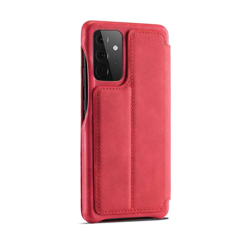 For Samsung Galaxy A52 5G / 4G LC.IMEEKE Hon Ancient Series Horizontal Flip Leather Case with Holder