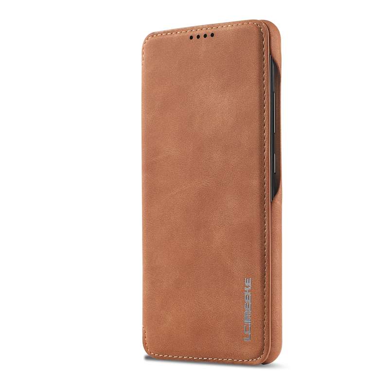 For Samsung Galaxy A52 5G / 4G LC.IMEEKE Hon Ancient Series Horizontal Flip Leather Case with Holder