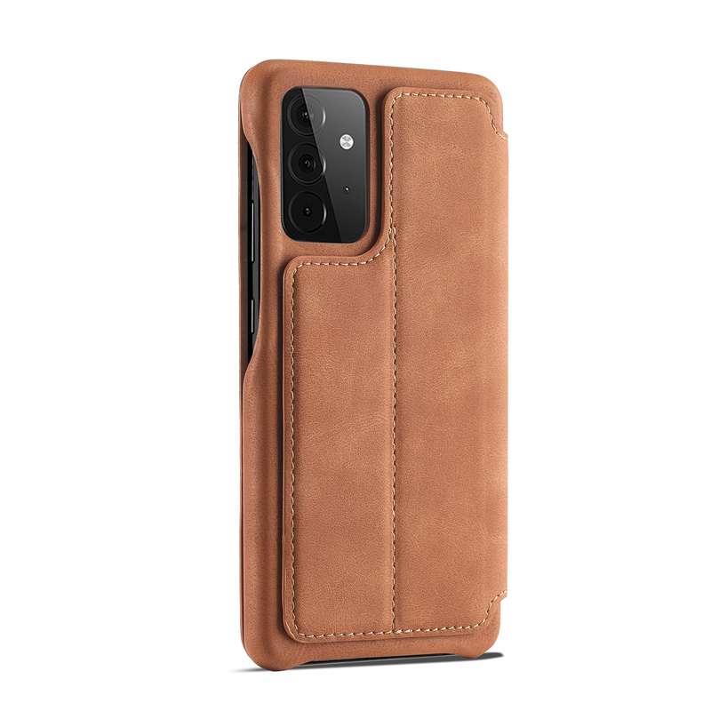For Samsung Galaxy A52 5G / 4G LC.IMEEKE Hon Ancient Series Horizontal Flip Leather Case with Holder