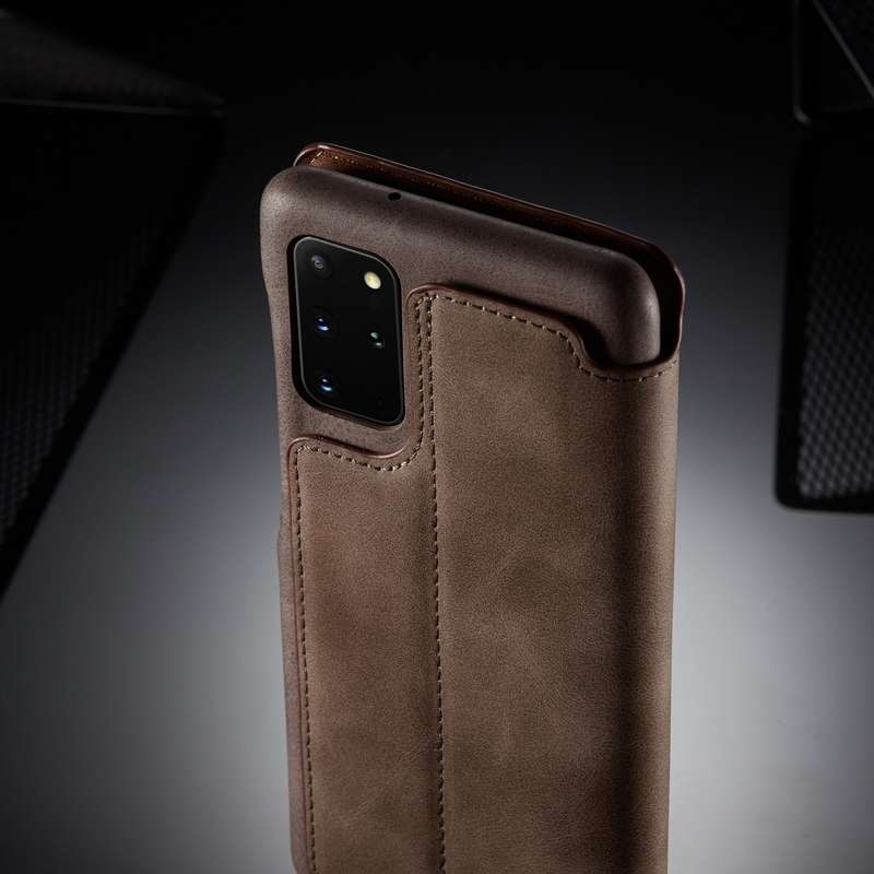 For Samsung Galaxy S20 FE LC.IMEEKE Hon Ancient Series Horizontal Flip Leather Case with Holder & Ca