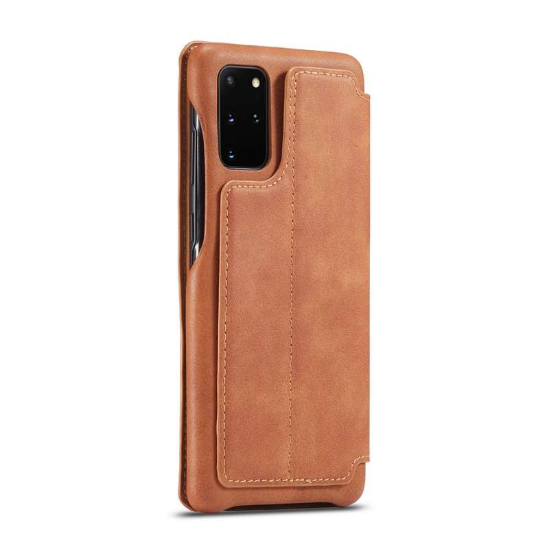For Samsung Galaxy S20 FE LC.IMEEKE Hon Ancient Series Horizontal Flip Leather Case with Holder & Ca