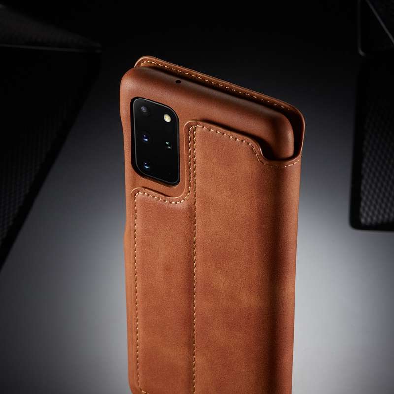 For Samsung Galaxy S20 FE LC.IMEEKE Hon Ancient Series Horizontal Flip Leather Case with Holder & Ca