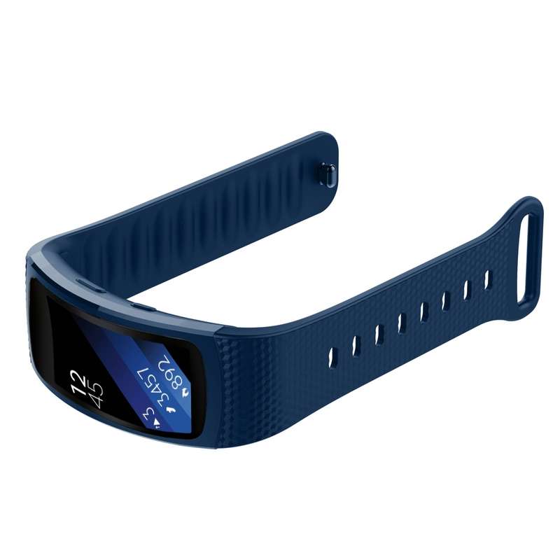Car LED Interior Touch Light with A Button Battery (Blue Light)