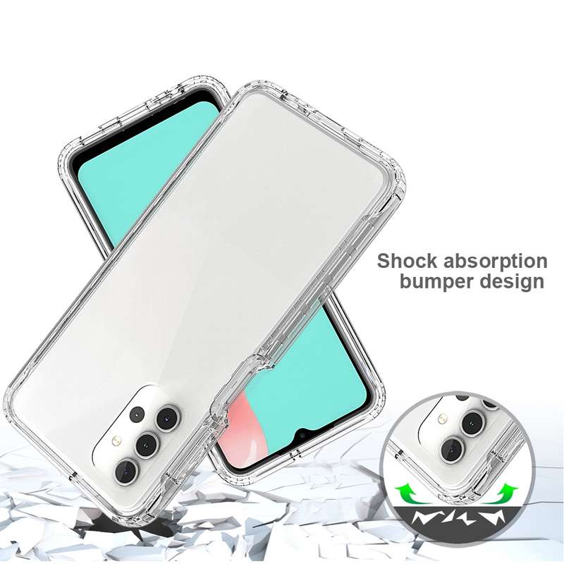 For Samsung Galaxy A32 4G Shockproof Highly Transparent PC+TPU Protective Case