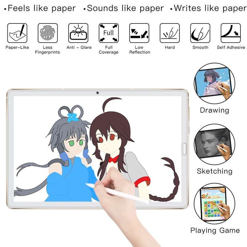For Samsung Galaxy Tab A 10.1 (2019) T515 / T510 Matte Paperfeel Screen Protector