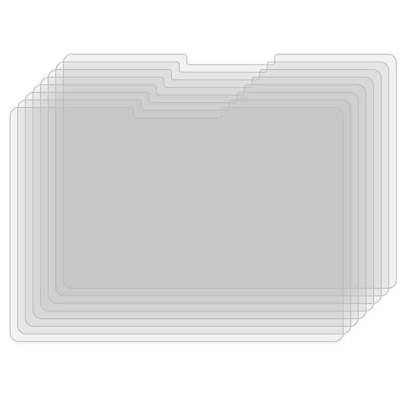 For Microsoft Surface Go 2 50 PCS Matte Paperfeel Screen Protector
