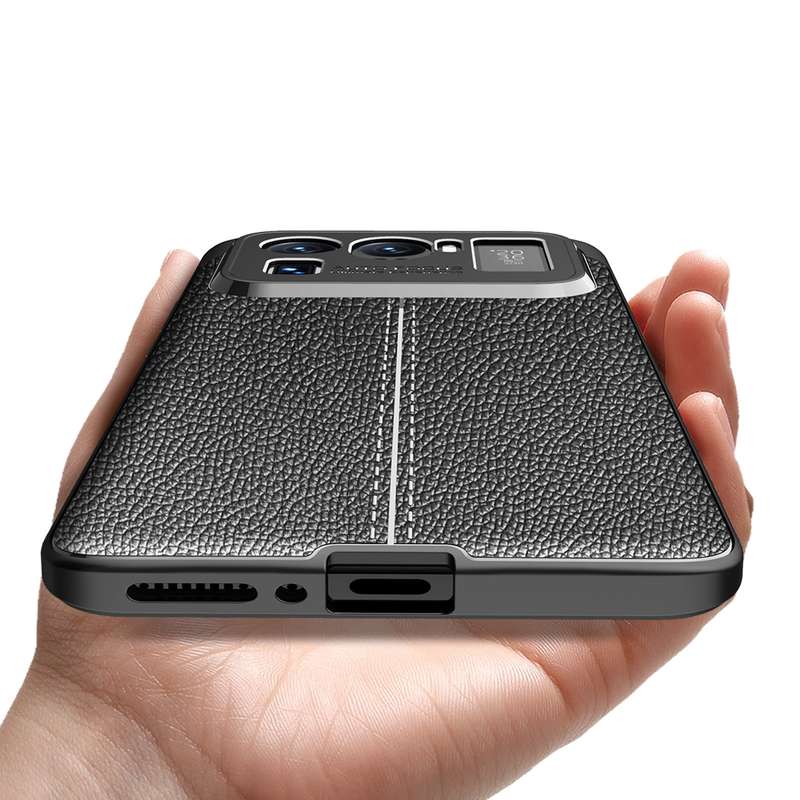For Xiaomi Mi 11 Ultra Litchi Texture TPU Shockproof Case(Black)