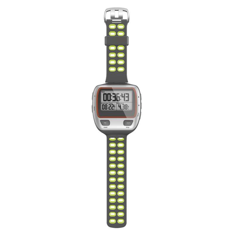 For Garmin Forerunner 310XT Two-color Silicone Watch Band(Grey Light Grey)