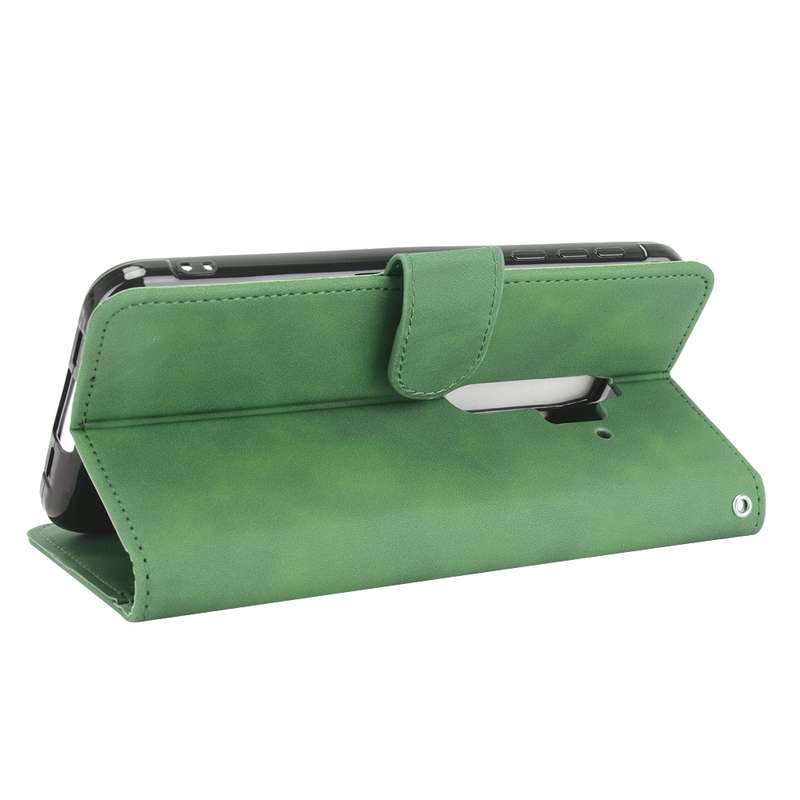 For Blackview BV6300 Pro Solid Color Skin Feel Magnetic Buckle Horizontal Flip Calf Texture PU Leath