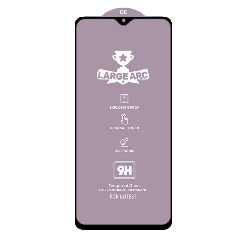 For Xiaomi Redmi 9T 9H HD Large Arc High Alumina Full Screen Tempered Glass Film
