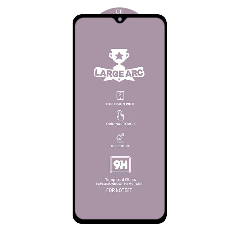 For Xiaomi Redmi 9A / 9A Sport 9H HD Large Arc High Alumina Full Screen Tempered Glass Film
