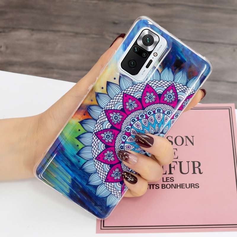 For Xiaomi Redmi Note 10 Pro Luminous TPU Protective Case(Graffiti)
