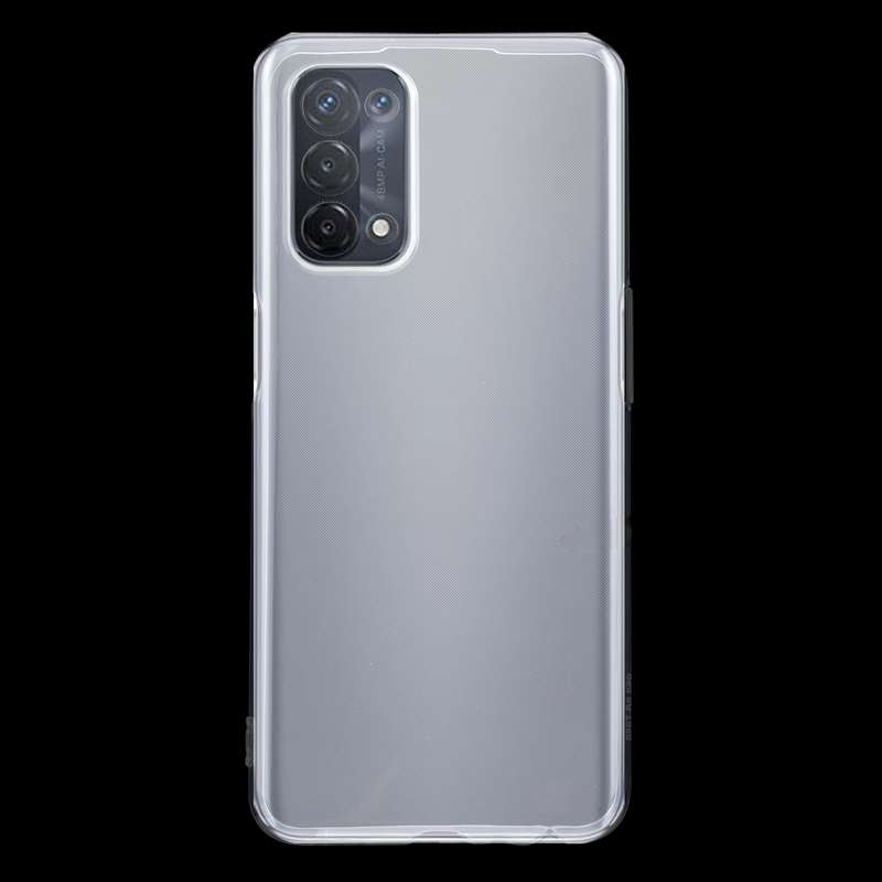 For OPPO A74 5G 0.75mm Ultra-thin Transparent TPU Soft Protective Case